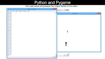 03 - Function based Pygame & Python Tutorial - Create enemy, note coordinates on movement