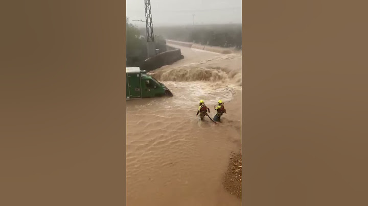 LA DANA EN VALENCIA: el rescate de conductores en Ribera Alta