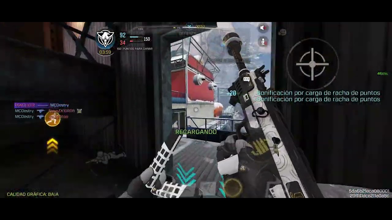 Call Of Duty Mobile. Usando La Uss 9 Que Me Dieron De La Caja Del Kui Ji 