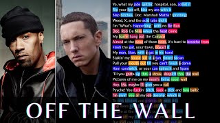 Eminem & Redman- Off The Wall | Rhymes Highlighted