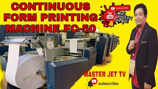 CONTINUOUS FORM PRINTING MACHINE/LIVESTREAM/  003