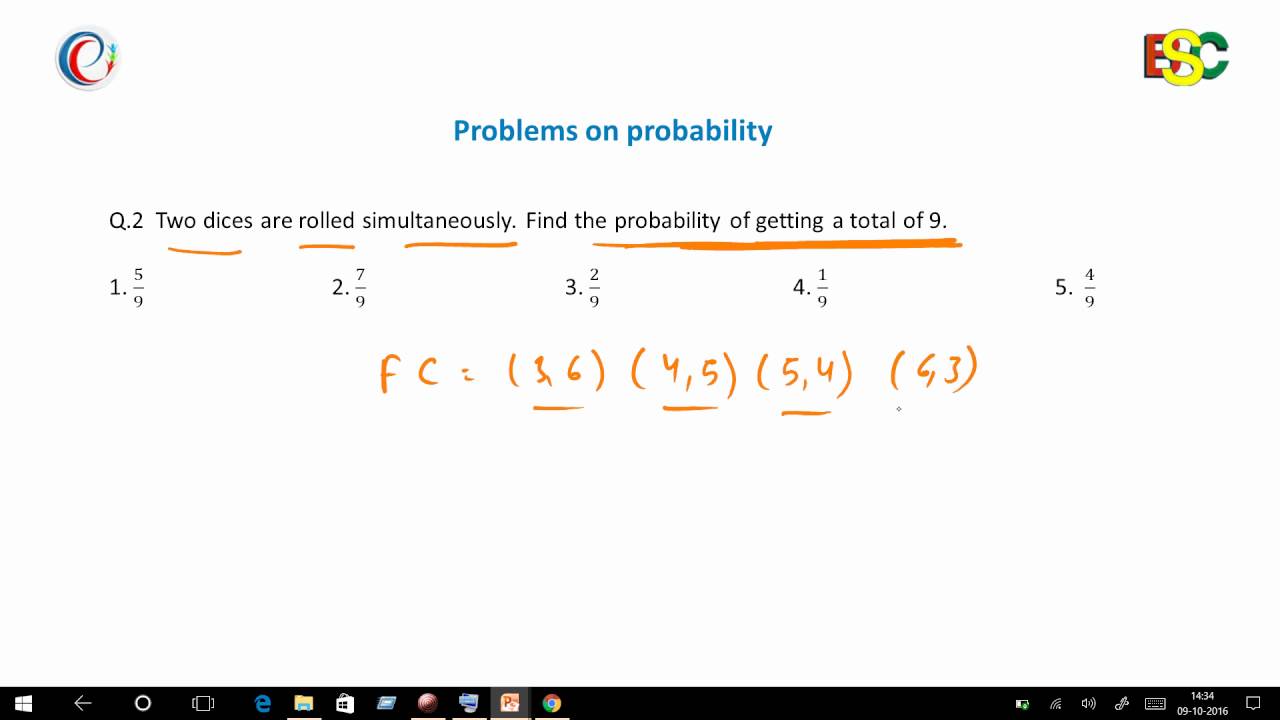 Probability Aptitude Test Online