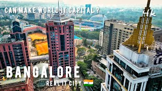 Bangalore City Skyline 🔥| 4K | IT City of India 🇮🇳 | India 's Own Silicon valley | Aerial Tour