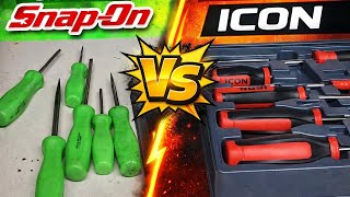 Icon Vs Snap On Screwdrivers