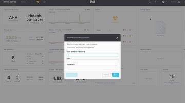 Nutanix - Register Prism with Prism Central