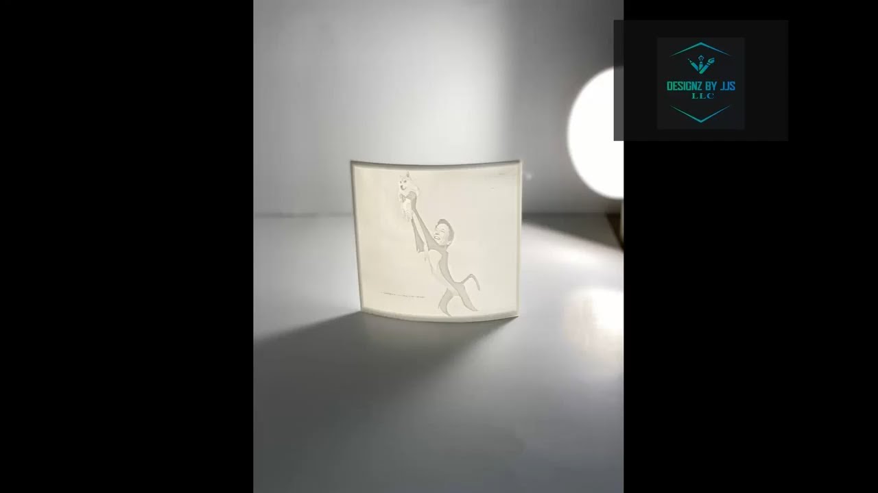 3D Printed Elon Musk And Doge Lithophane Time Lapsed 