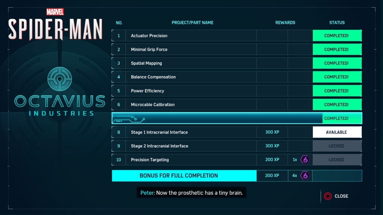Marvel's Spider Man - Circuit Project 7 [Machine Learning Sub-system