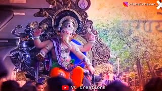 Anant Chaturdashi Status Ganpati Visarjan Status Pudchya Varshi Lavkar Ya Status Vc Creations