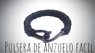 Pulsera paracord super facil