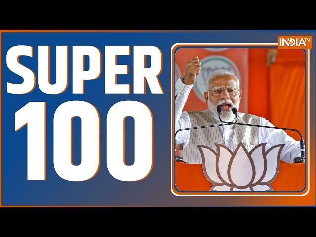 Super 100: PM Modi | Lok Sabha Election 2024 | Rahul Gandhi | Sam Pitroda | Bjp Vs Congress class=