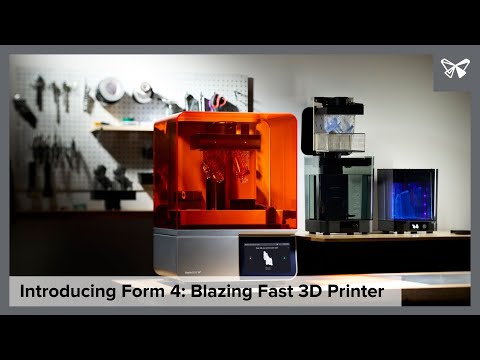 Form 4 is a blazing fast masked SLA 3D printer powered by Low Force Display™ Print Engine that combines an industry-leading materials library with a reliable...