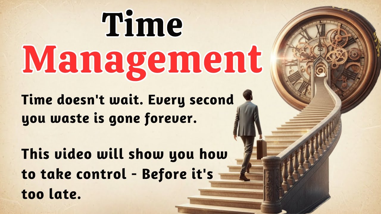 12 Time Management Tips That Will Change Your Life🔥| Graded Reader | Improve Your English Fluency ✅️