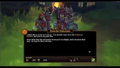 Equipping Endgame Gear on Character Level 3 (Elite): Torchlight 2