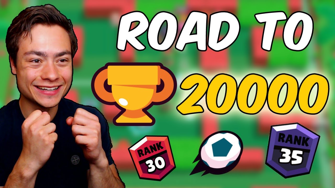 ROAD TO 20.000 TROFEEËN SERIE? - Brawl Stars