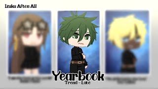 Yearbook || Trend || Izuku Afton AU (My AU) || - Mayu; (Read the pin comment)