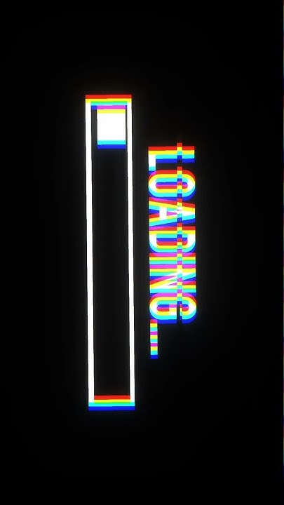 Retro Loading Screen #loading #retro #screen - YouTube