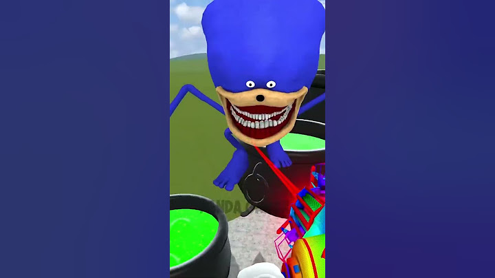 ALL SIZE SHIN SONIC TAPES FAMILY vs TOXIC CAULDRON FROM SMALL TO BIG in Garry's Mod !