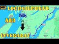 Lochgilphead to inveraray argyll  bute  scotland 4k drive a83