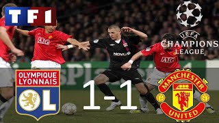 OL 1-1 Manchester United | 8ème de finale aller Ligue des Champions 2007/2008 | TF1/FR