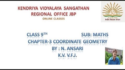 CH-3 COORDINATE GEOMETRY PART 2