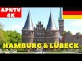 Hamburg and Lubeck, Germany 4K Vlog