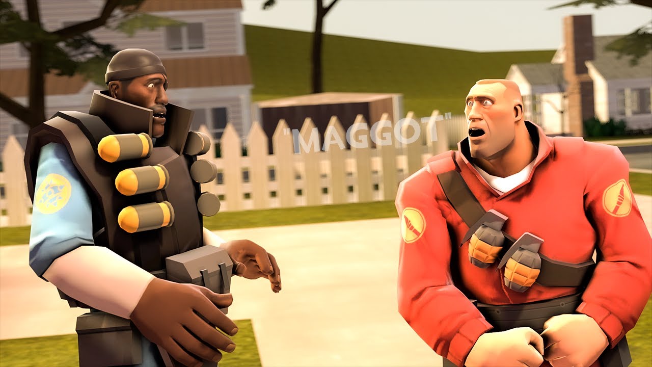[SFM/TF2] Soldier roast Demoman - YouTube