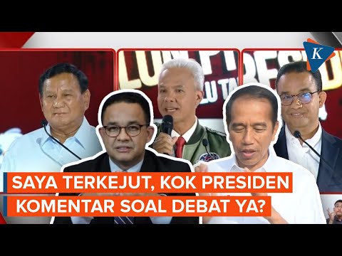 Jokowi Sebut Debat Capres Serang Personal, Anies: Kok Presiden Komentar soal Debat Ya?