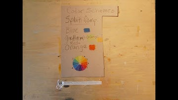 Week 4: Color Schemes, Split Complimentary Scheme, Part 1