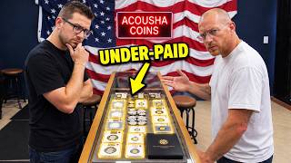 We Accidentally CHEATED Him On His Coin Collection!
