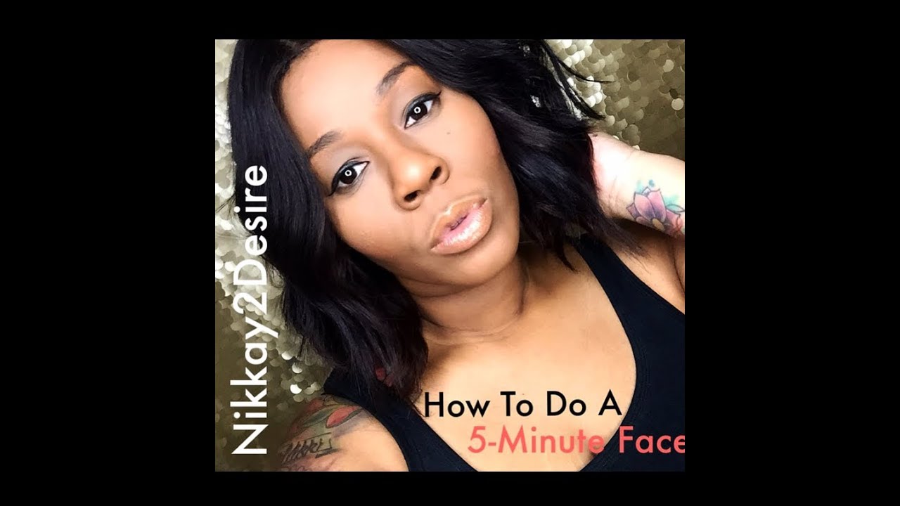 How-To: 5-Minute Face Tutorial (Requested)