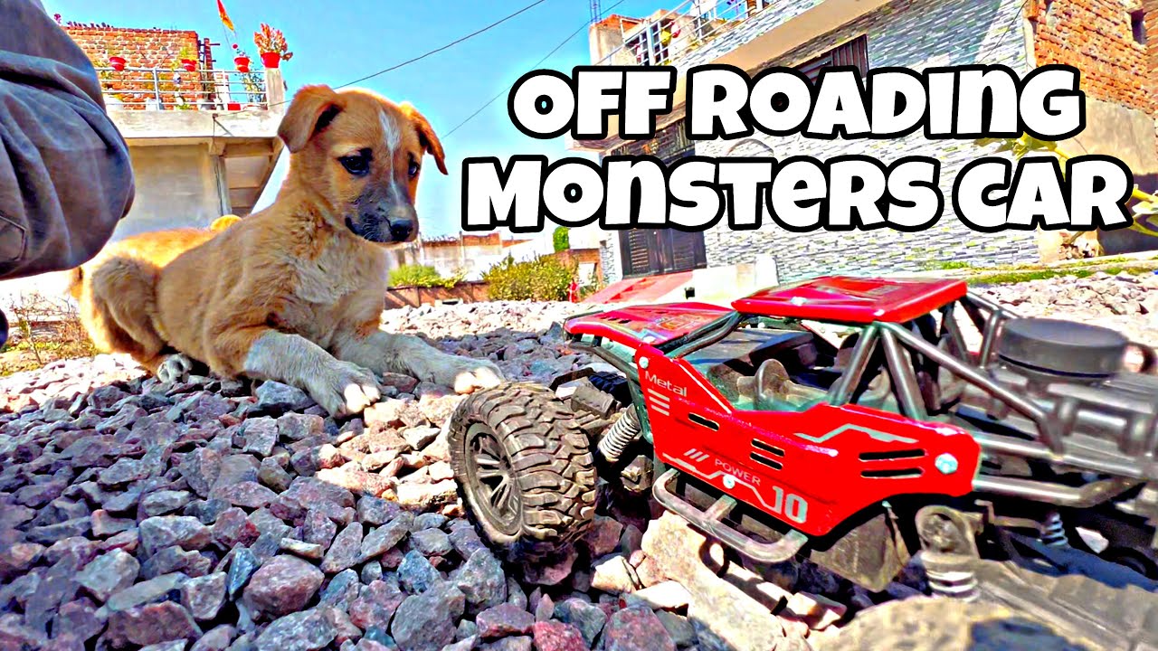 🐶 Puppy vs Off Roading Monster Car 😲 | RC Car Extreme Full🔥