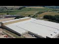 Construction de la toiture plate pour une usine  fridhaff au luxembourg