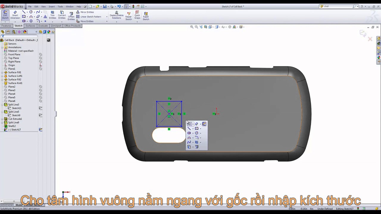 Bài 34 Lệnh Shell Feature trên Solidworks - YouTube