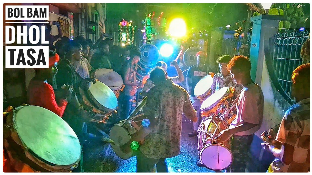 Bol Bam Dhol Tasa 🔥 Performance Somnath Da Play Mashup| Katwa Janmashtami 2024|Awaz Club| 