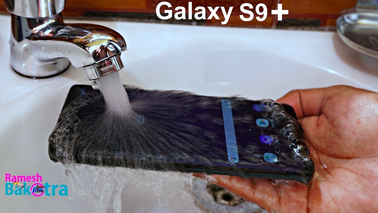 Samsung Galaxy S9 Plus Water Test Youtube