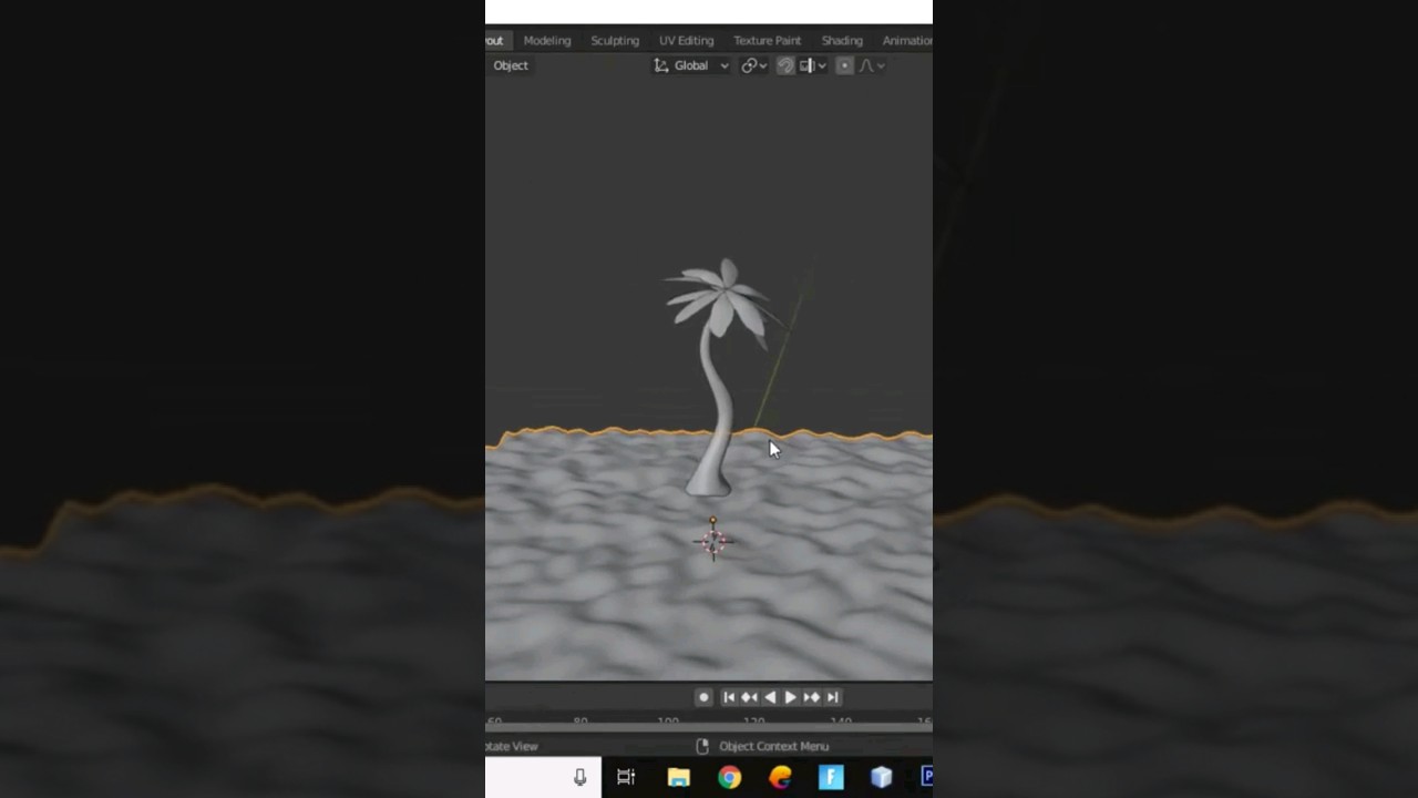 MODELING Sand in 