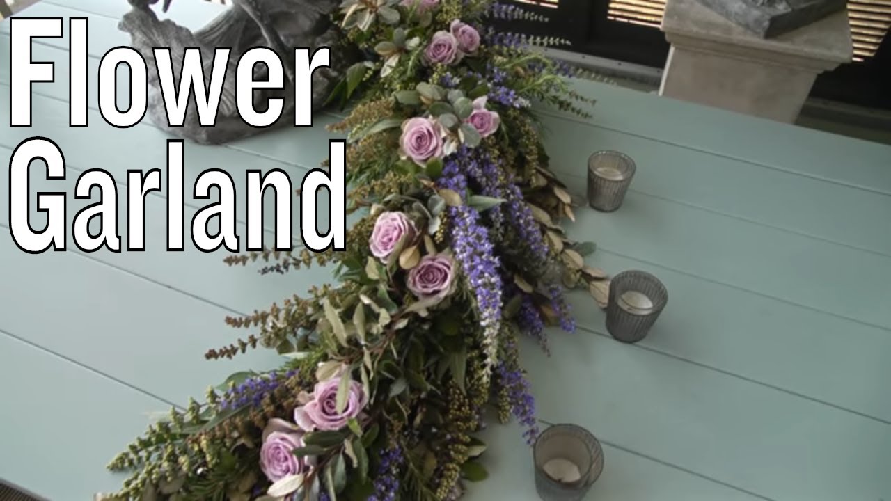 Tablescaping: Flower Garland