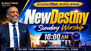 New Destiny Church 9/272026 | Baron Mashack | Lead Pastor | Persistence in Prayer