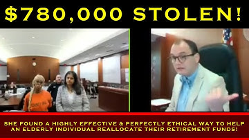 Judge Fleischer:  $780,000 STOLEN!
