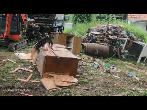 Unglaublich: Möbel-Zerlegung mit Minibagger! 🔥 Kubota KX016-4 in Action!