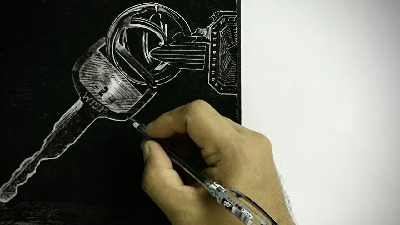 Ballpoint Pen Drawing | DENIS SAOR Art