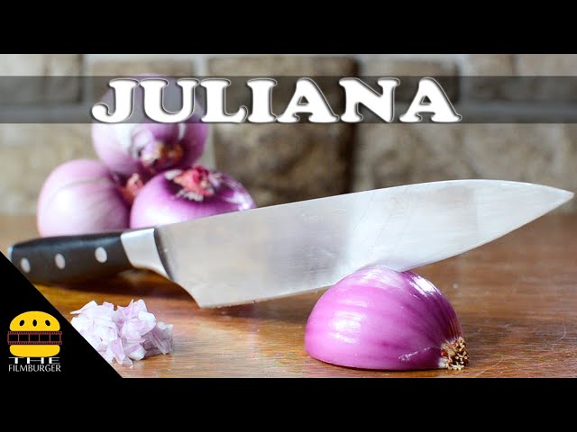 Como cortar cebollas en cuadritos y juliana. Tips!! 