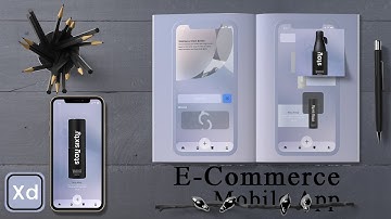 E commerce Mobile App Design, UI/UX Design ( Adobe xd, prototype, Export )