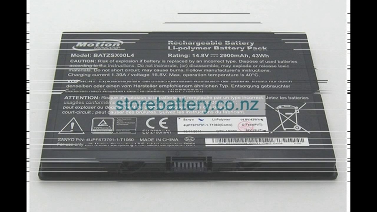 MOTION R12 Table PC 14.8V 2900mAh laptop battery original battery