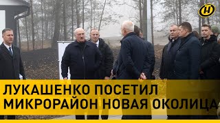 Лукашенко в Минском районе: Поселок должен быть построен по уму! Без лишних затрат!