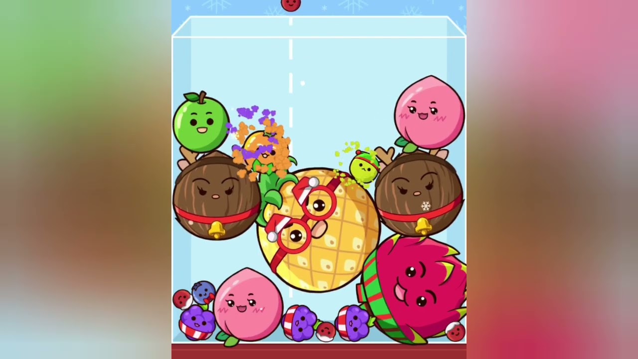 Watermelon Drop Merge 🍉 Mobile Gameplay 