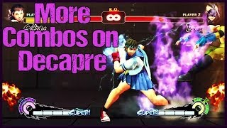 More combos on Decapre! USF4