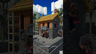 Traditional Peru Home Built Perfectly in Roblox #shorts #timelapse #timelapse_pedia #roblox