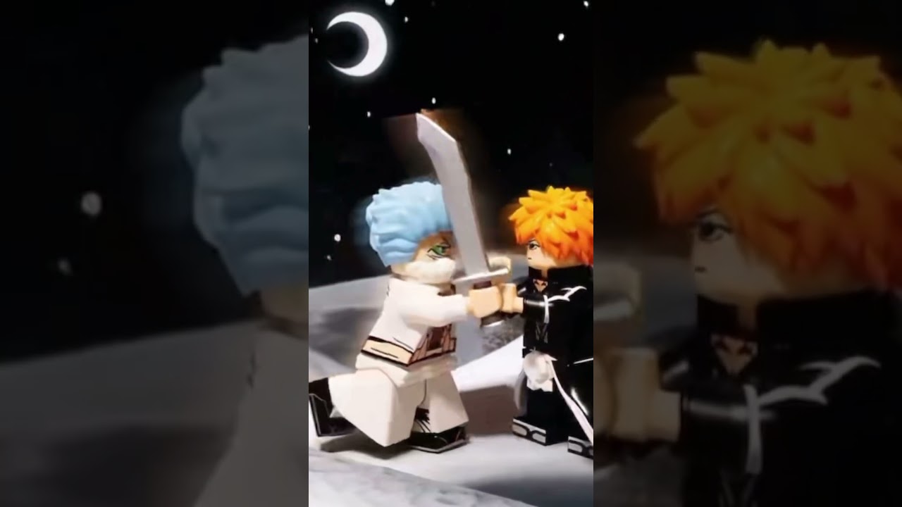 Bleach Anime Ichigo vs Grimmjow Custom Lego Figures