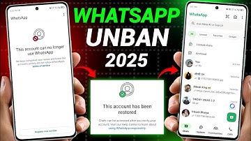 How to Fix | This Account Can No Longer Use WhatsApp | New Trick 2025